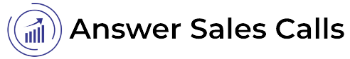 Answer Sales Calls